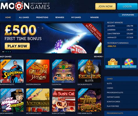 Moon games casino codigo promocional